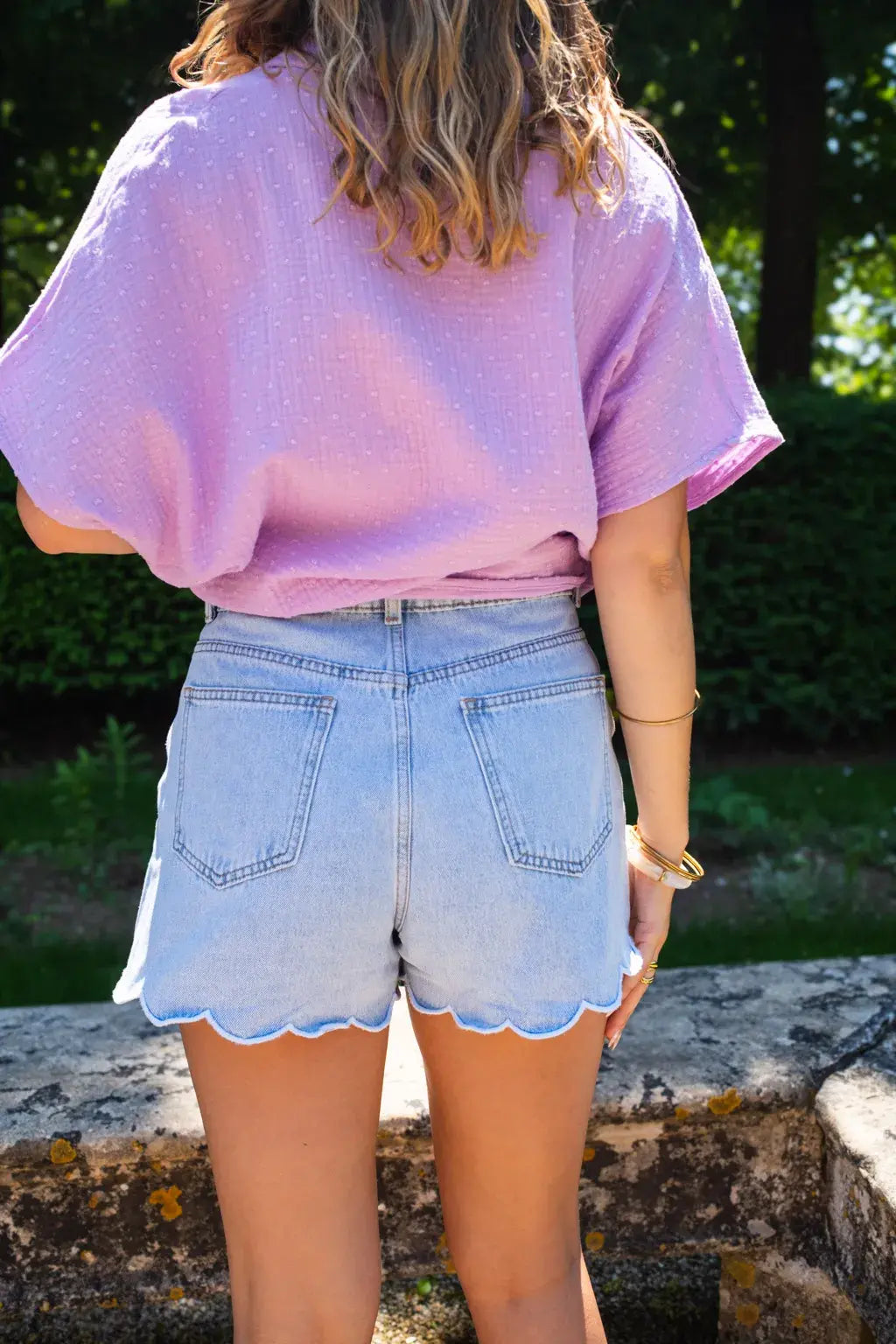 Short en jean Flo