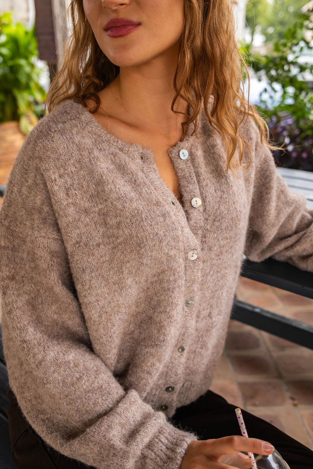 Gilet Bobby taupe