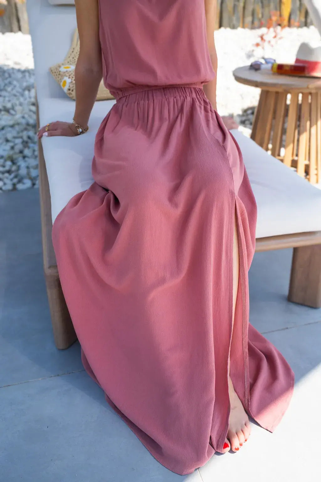 Ensemble Kristen terracotta
