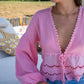 Blouse Clémentine rose
