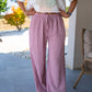Pantalon Eline rose