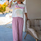 Pantalon Eline rose