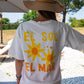 T-shirt El Sol El Mar écru