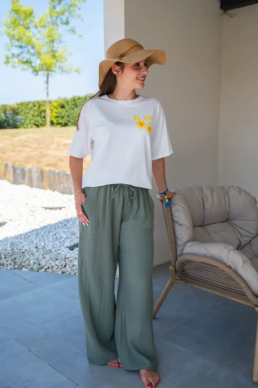 Pantalon Pola kaki