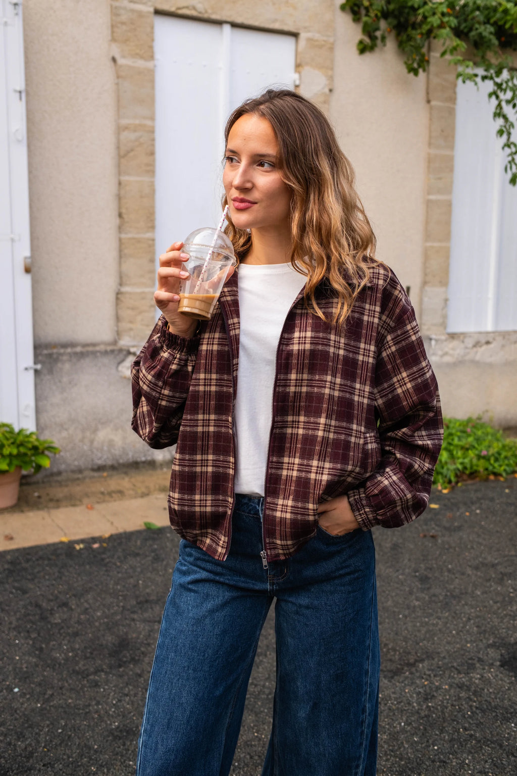 Veste Marco bordeaux