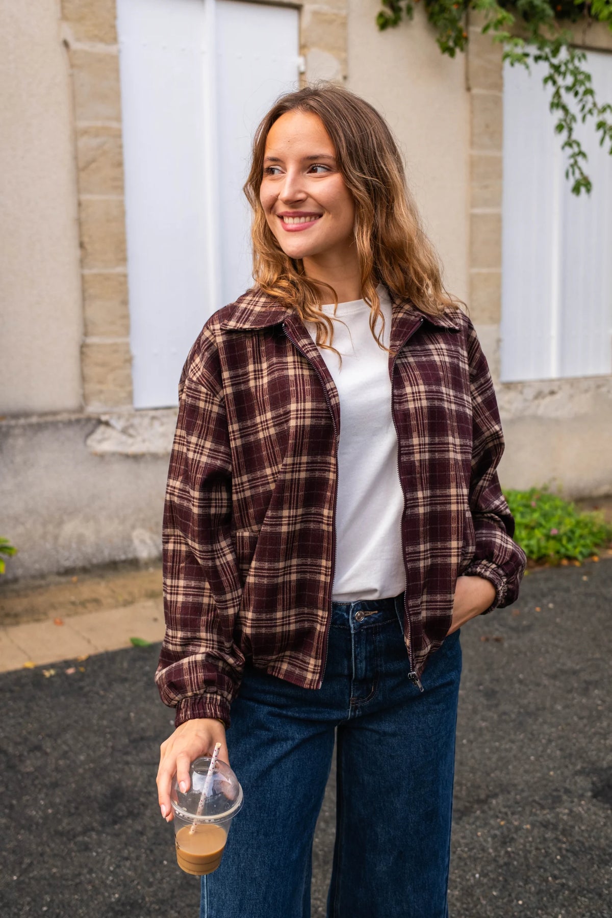 Veste Marco bordeaux