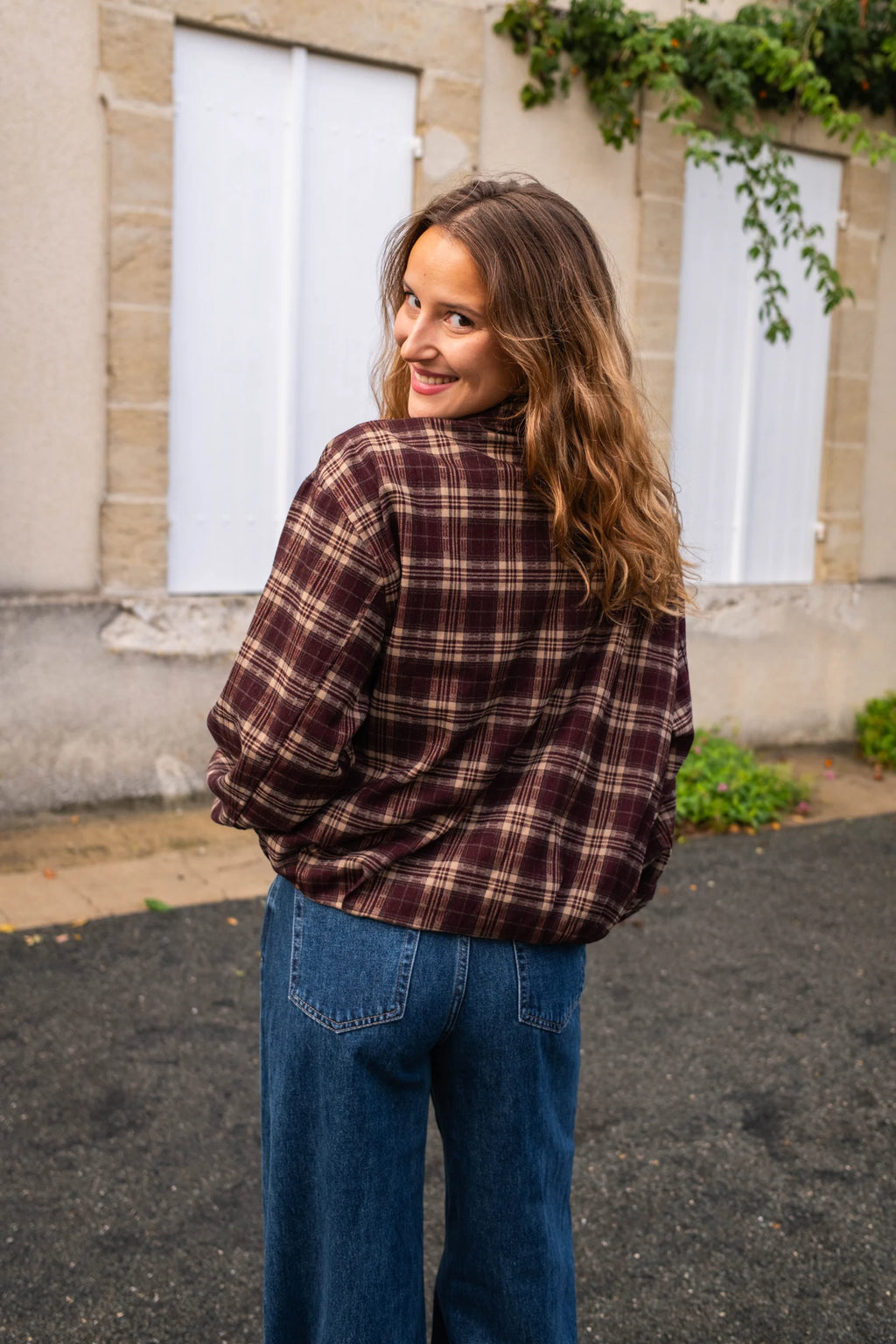 Veste Marco bordeaux
