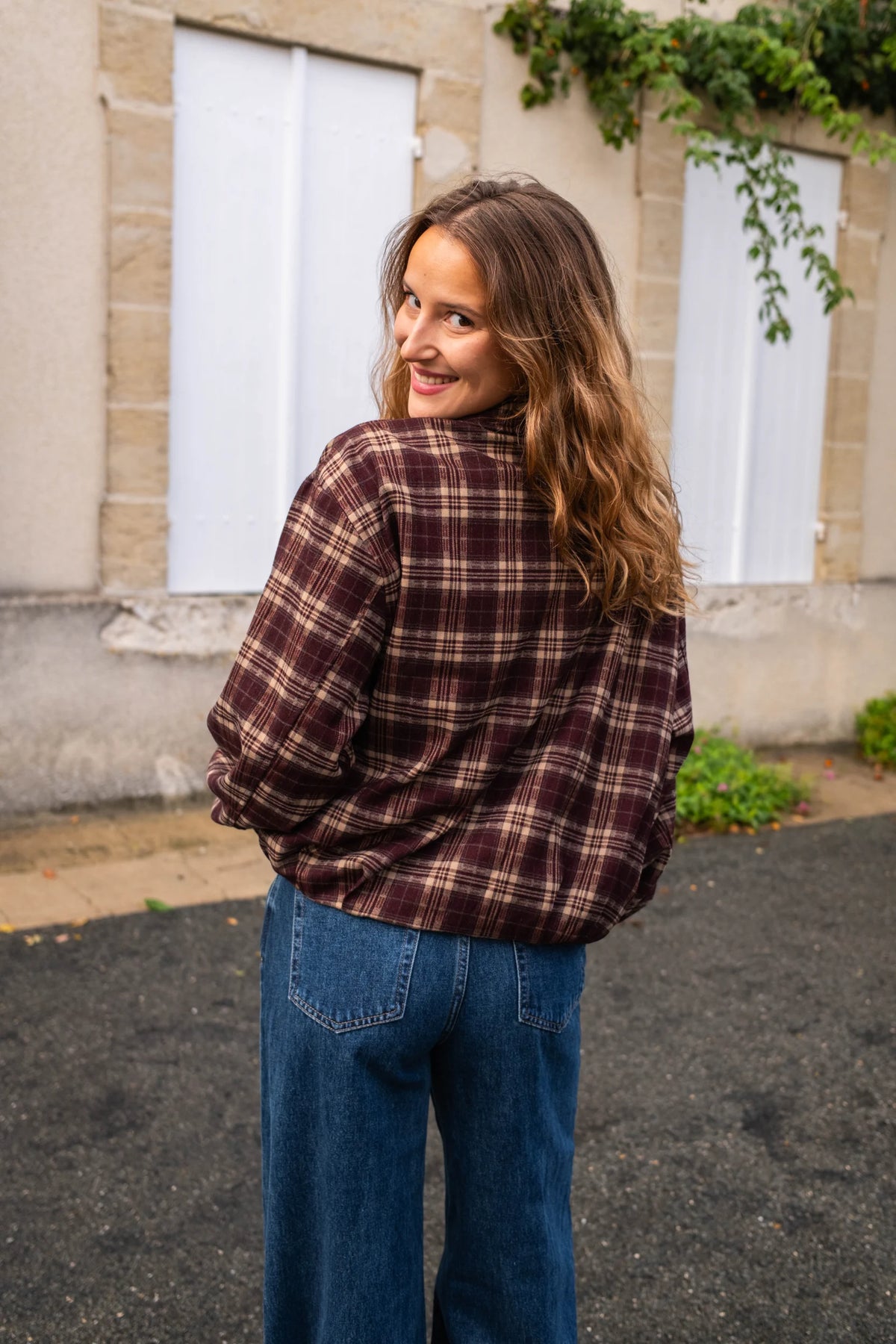 Veste Marco bordeaux