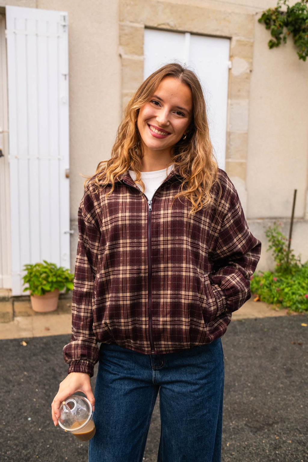 Veste Marco bordeaux