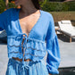 Blouse Clémentine bleue