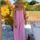 Robe Salia rose