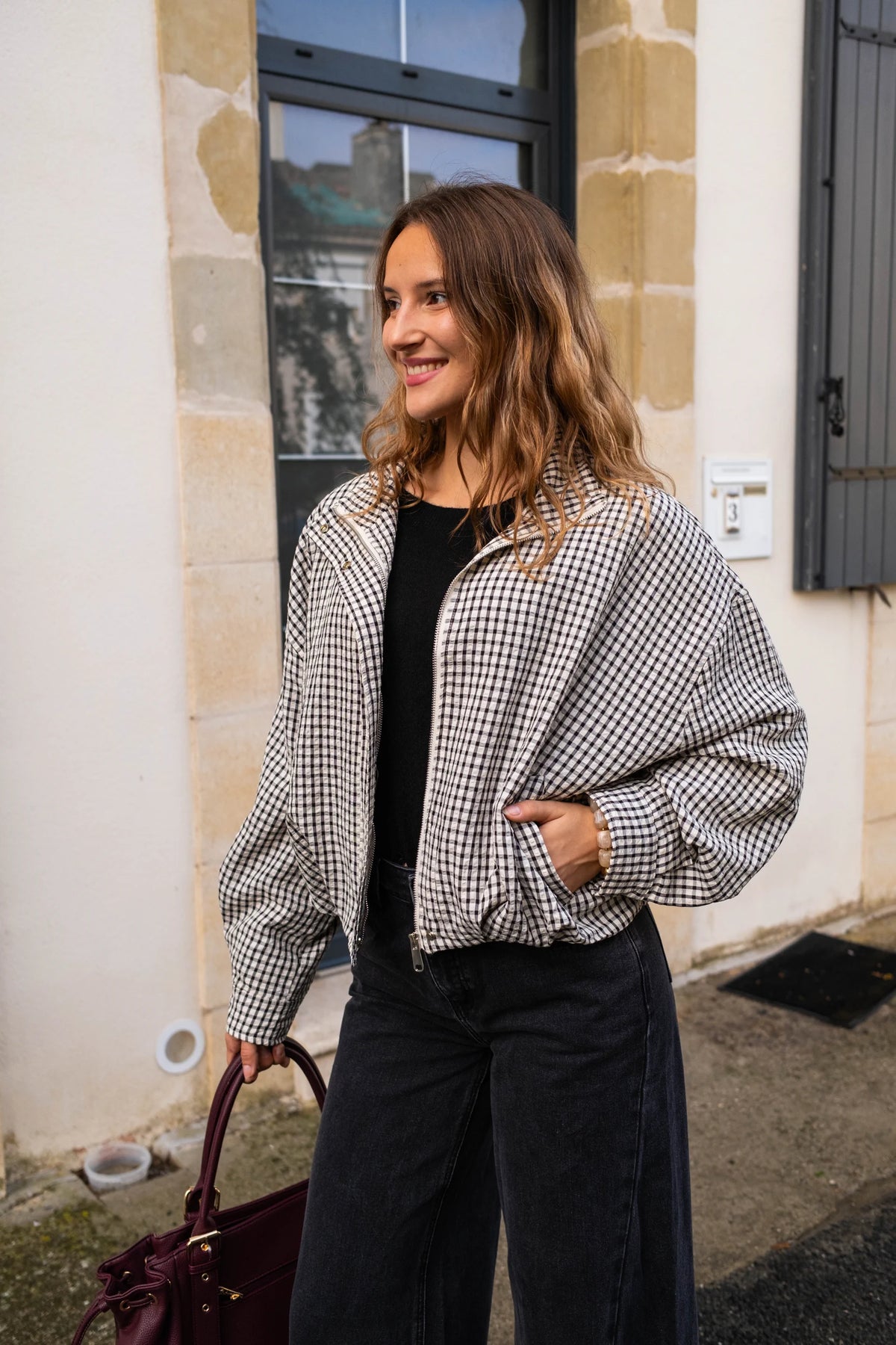 Veste Karolina noire