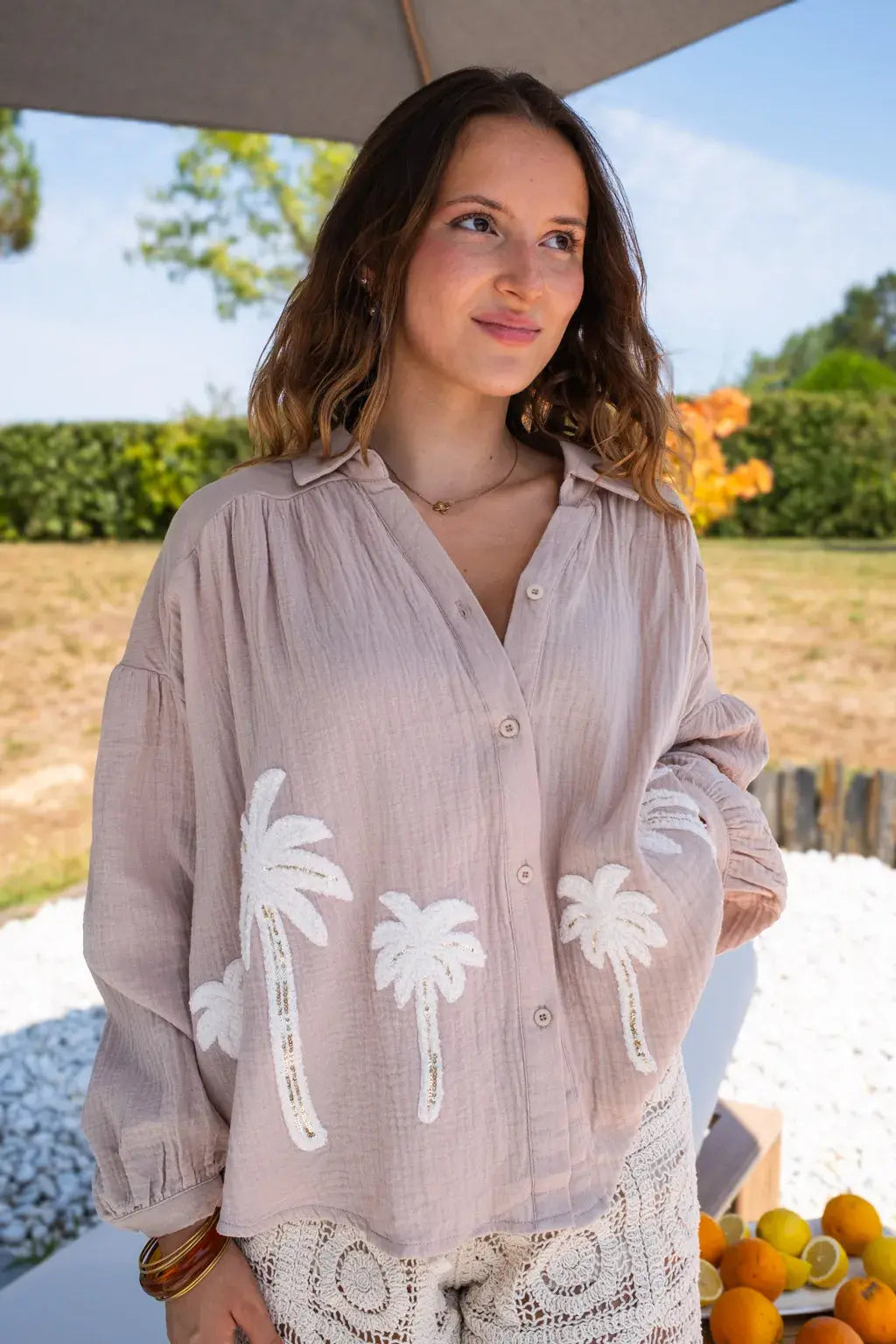 Chemise Palmier