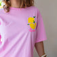 T-shirt Lemons rose