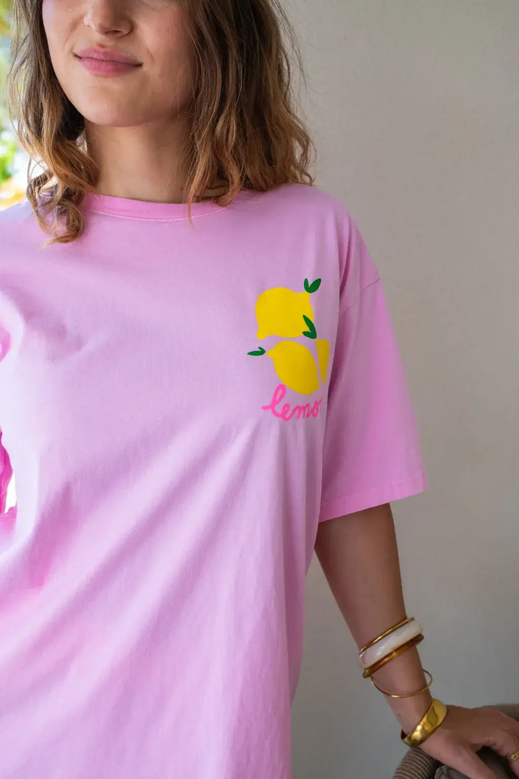 T-shirt Lemons rose