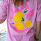 T-shirt Lemons rose