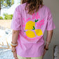 T-shirt Lemons rose