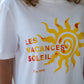 T-shirt Les vacances soleil
