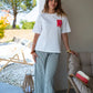 T-shirt Le Soleil écru