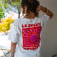 T-shirt Le Soleil écru