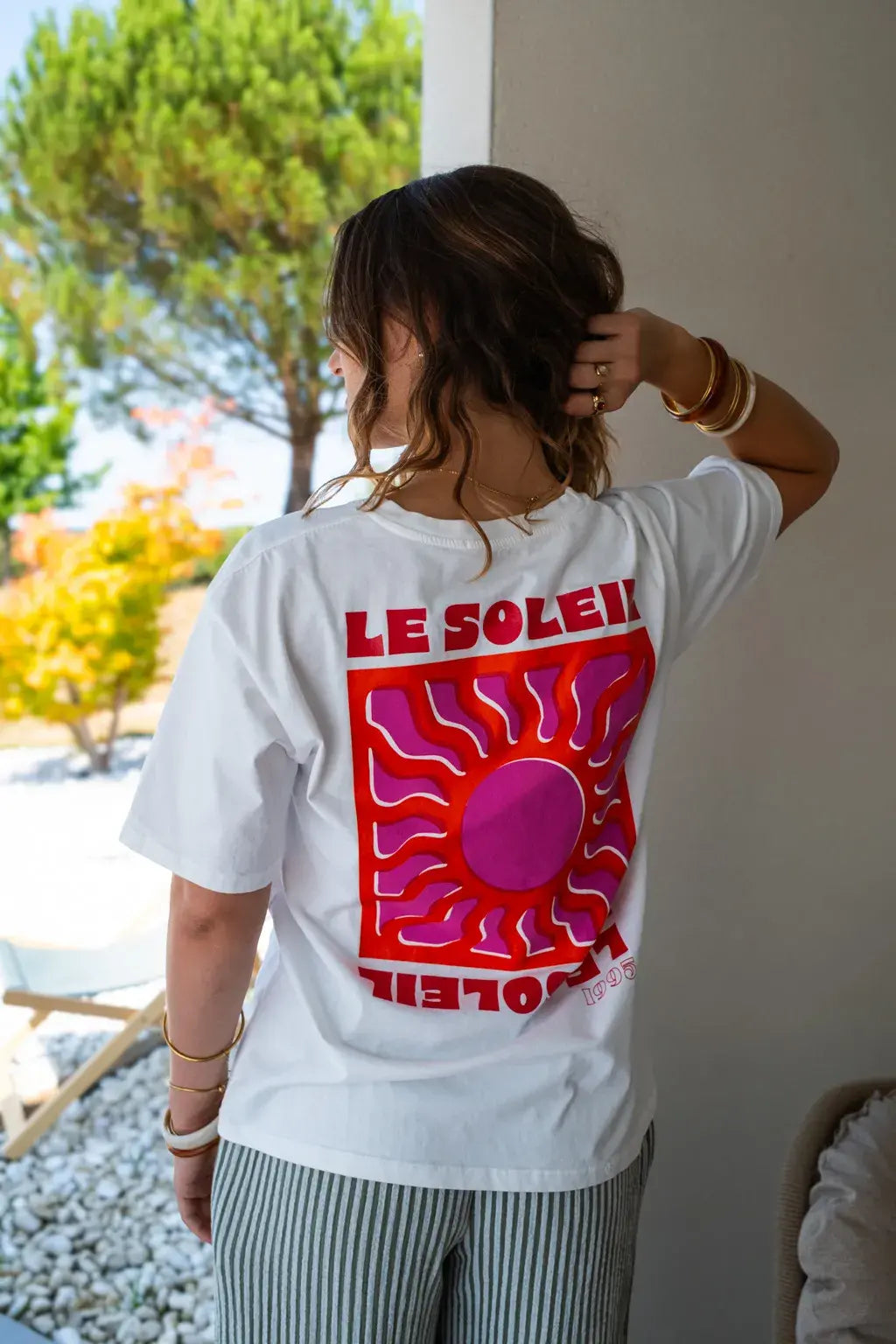 T-shirt Le Soleil écru