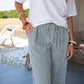 Pantalon Eline kaki