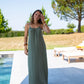 Robe Salia kaki - PRECOMMANDE ENVOI A PARTIR DU 18/08