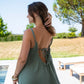 Robe Salia kaki - PRECOMMANDE ENVOI A PARTIR DU 18/08