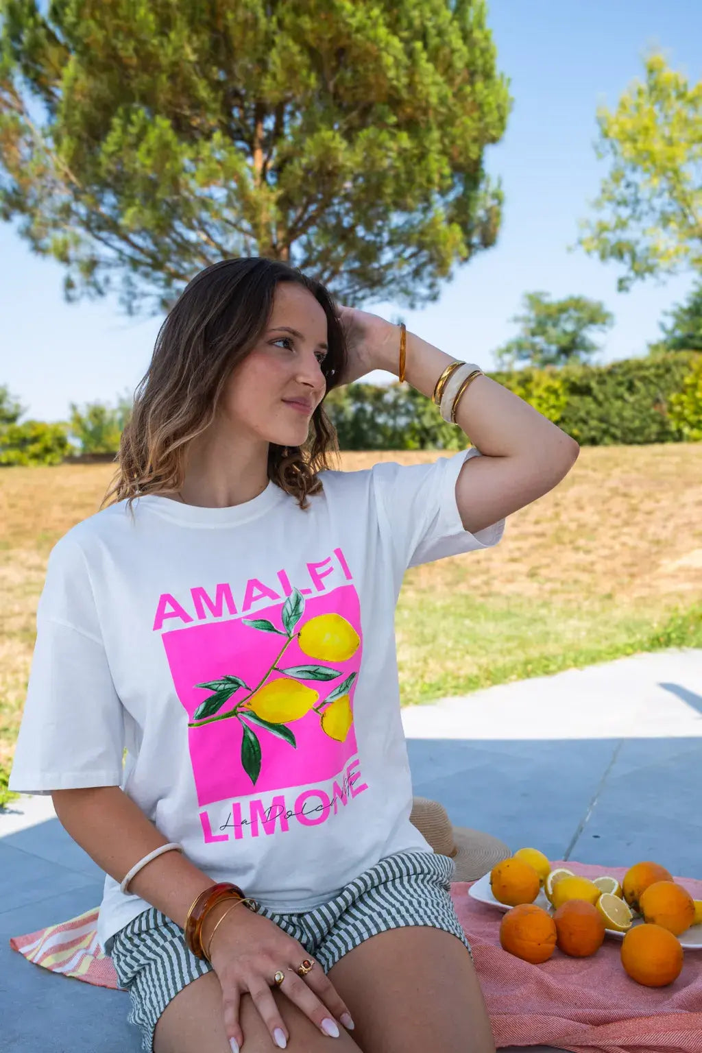 T-shirt Amalfi Limone