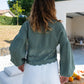 Blouse Clémentine kaki