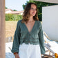 Blouse Clémentine kaki