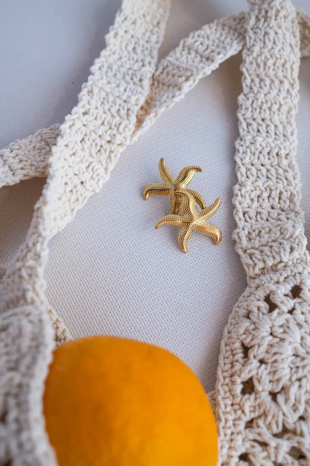Boucles d'oreilles Étoile de mer