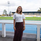 Jupe Léana bordeaux