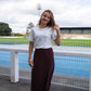 Jupe Léana bordeaux