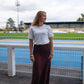 Jupe Léana bordeaux