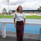 Jupe Léana bordeaux