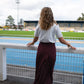 Jupe Léana bordeaux