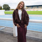 Veste Taoh chocolat