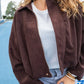 Veste Taoh chocolat