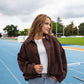 Veste Taoh chocolat