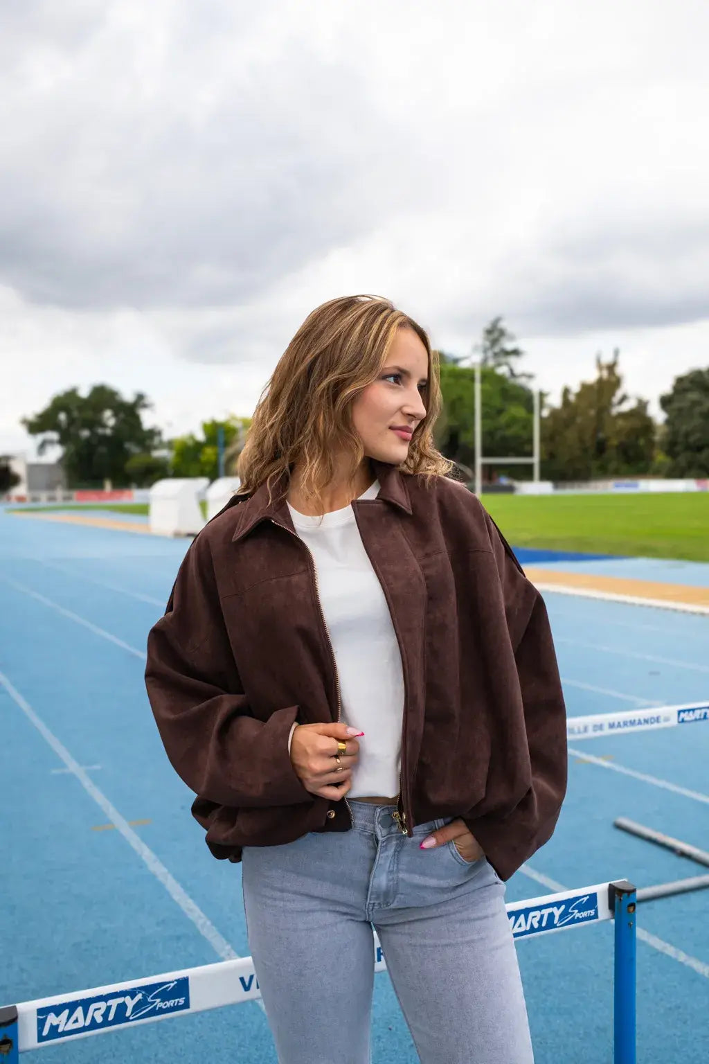 Veste Taoh chocolat