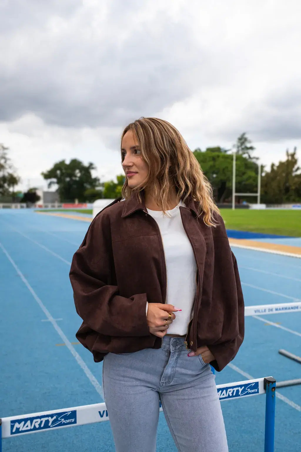 Veste Taoh chocolat