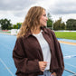 Veste Taoh chocolat