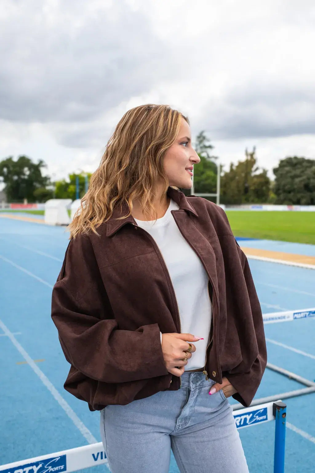 Veste Taoh chocolat