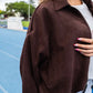 Veste Taoh chocolat