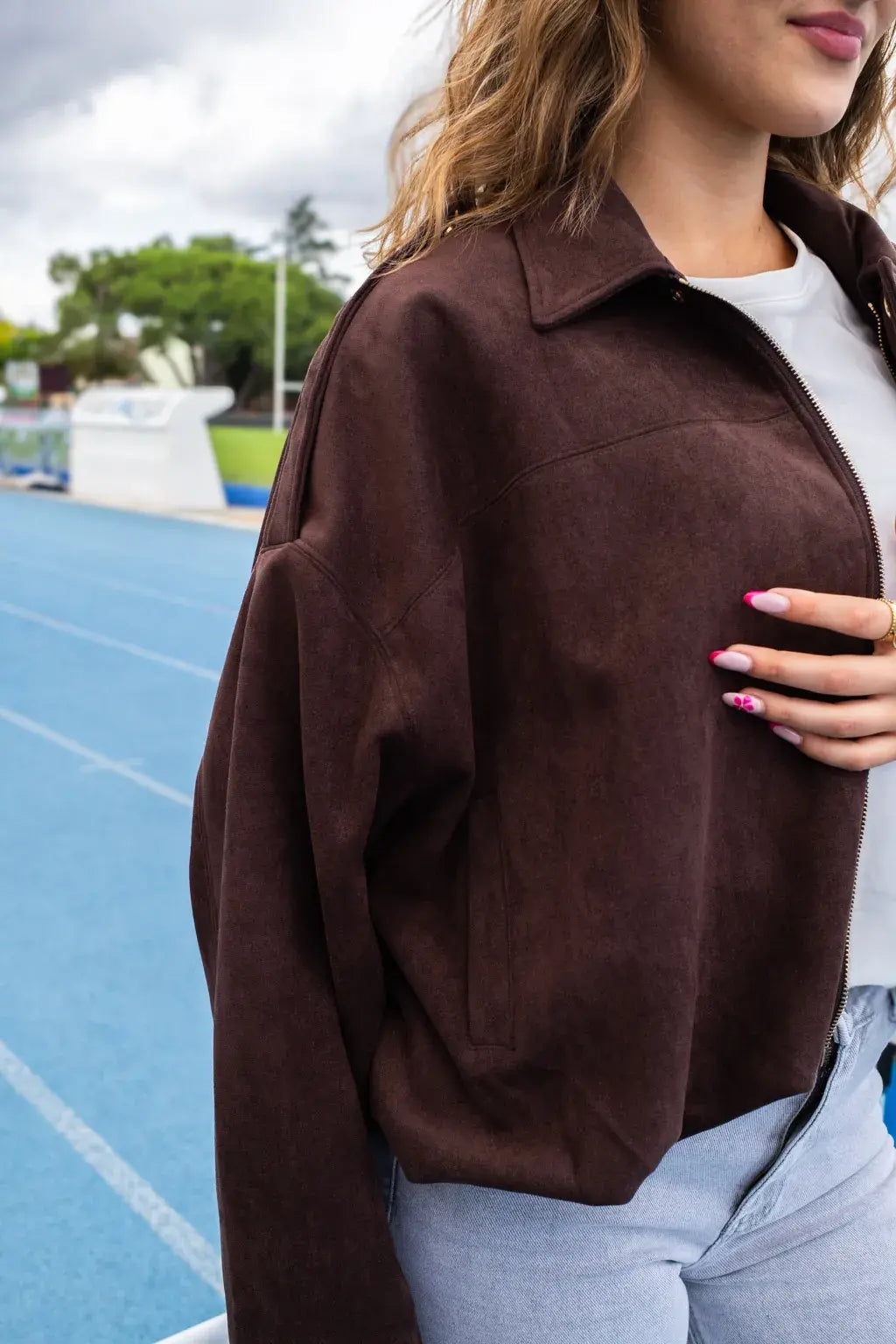 Veste Taoh chocolat