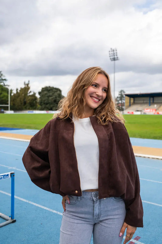 Veste Taoh chocolat