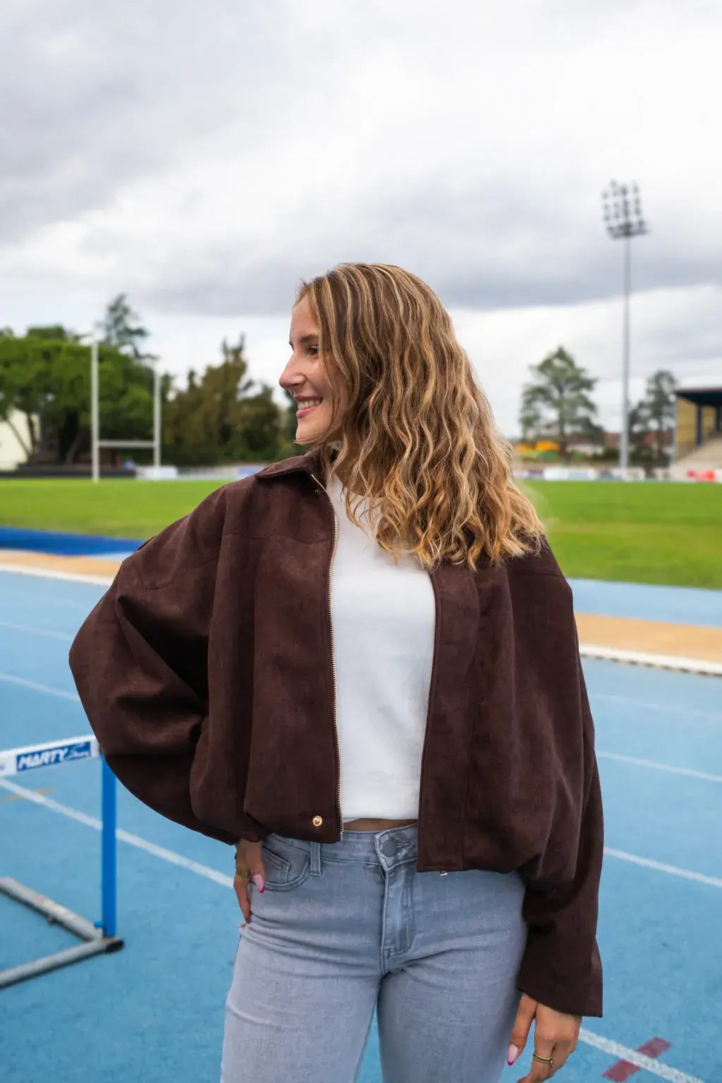 Veste Taoh chocolat