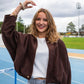 Veste Taoh chocolat