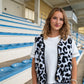 Gilet moumoute Molly léopard